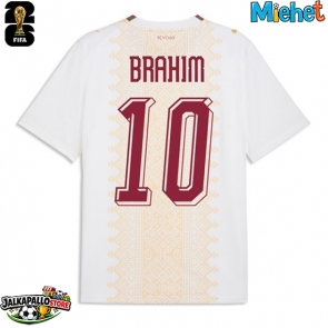 Marokko Brahim Diaz #10 Vieraspaita MM-kisat 2026 Lyhythihainen